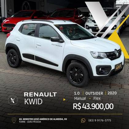 RENAULT KWID 1.0 12V SCE FLEX OUTSIDER MANUAL